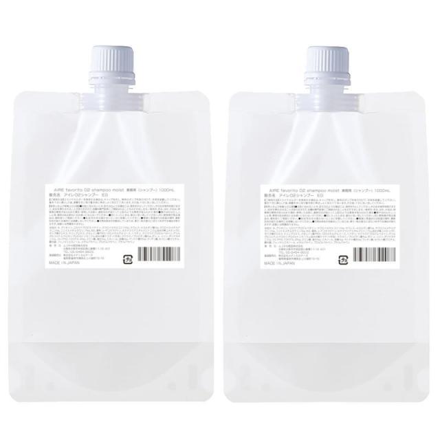 ムコタ 　アイレファブリット　02　シャンプー　EG　1000mlリフィル【×2点セット】