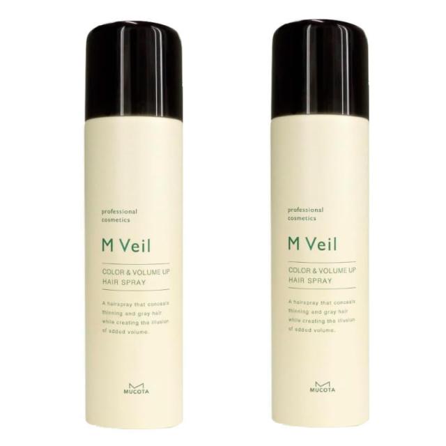 ムコタ 　M　Veil　カラー&ボリュームアップ（ナチュラルブラック）　100g【×2点セット】