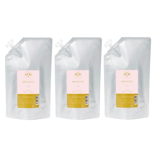 ムコタ（NAKAGAWA） コンディショナー K/53 フォーカラー 2.5kgパック（3点セット）