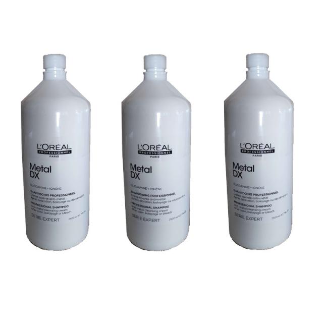 ロレアル プロフェッショナル  メタルDX　シャンプー　1500ml  ×3点セット