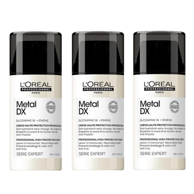 ロレアル プロフェッショナル  メタルDX　コンセントレイティッド　クリーム　100ml×3点セット
