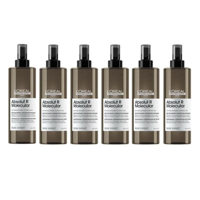 ロレアル プロフェッショナル  セリエ エクスパート 　 アブソルート　R　モレキュラー　プレトリートメント　190ml　  ×6点セット