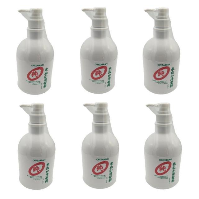 リアル オリザジュン 純 米ぬか清髪料　シャンプー 1000ml ×6点セット
