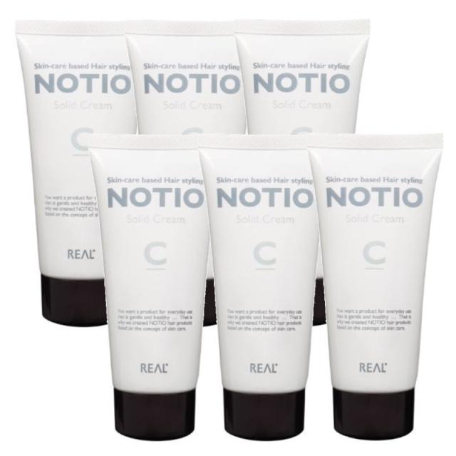 リアル化学 NOTIO(ノティオ)  ソリッドクリーム 90g【6点セット】