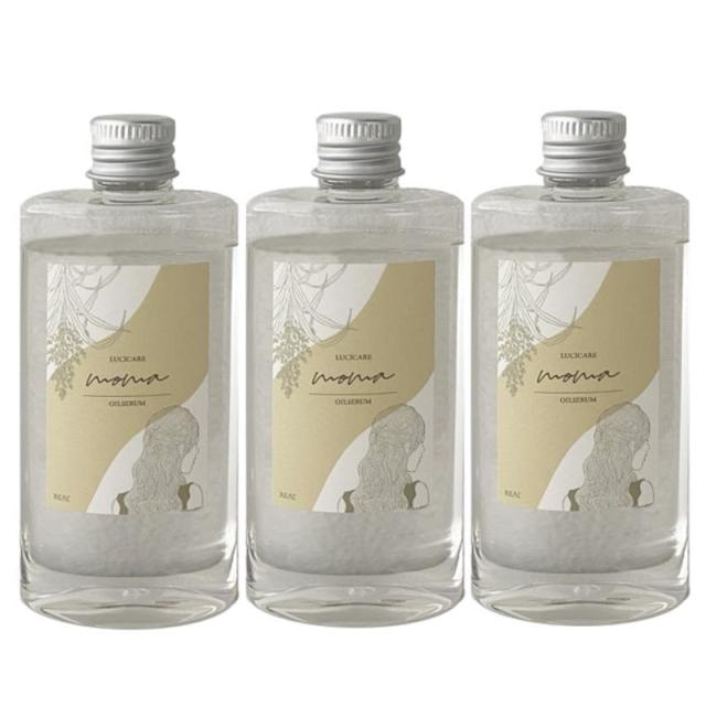 リアル化学 ルシケア　モマ　オイルセラム　80g【3本セット】の通販は 6,162円