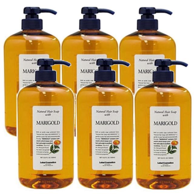 ルベル　ナチュラル ヘア ソープ ウィズ MG　1000ml【6個セット】