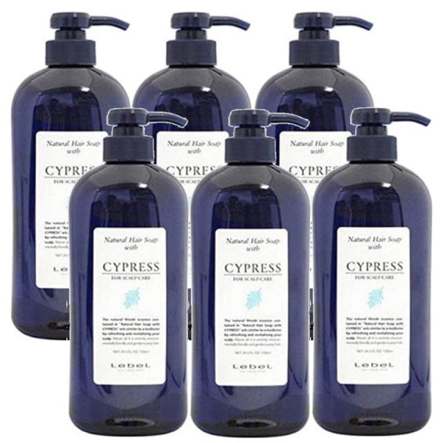 ルベル　ナチュラル ヘア ソープ ウィズ CYd　720ml【6個セット】