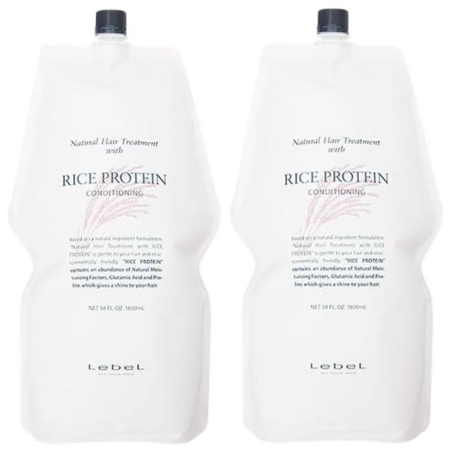 ルベル　ナチュラル ヘア トリートメント ウィズ RP　1600mlリフィル【2個セット】