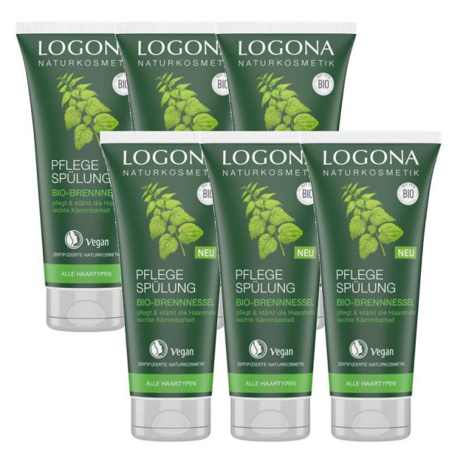 LOGONA ロゴナ　エッセンシャル ヘアコンディショナー(ネトル) 200ml×6点セット