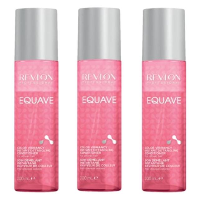 REVLON レブロン イクエイブ ツーフェイズ インスタントコンディショナー カラー 200ml【×3点セット】