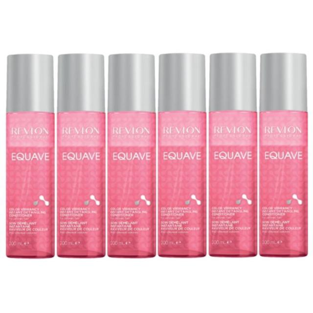 REVLON レブロン イクエイブ ツーフェイズ インスタントコンディショナー カラー 200ml【×6点セット】