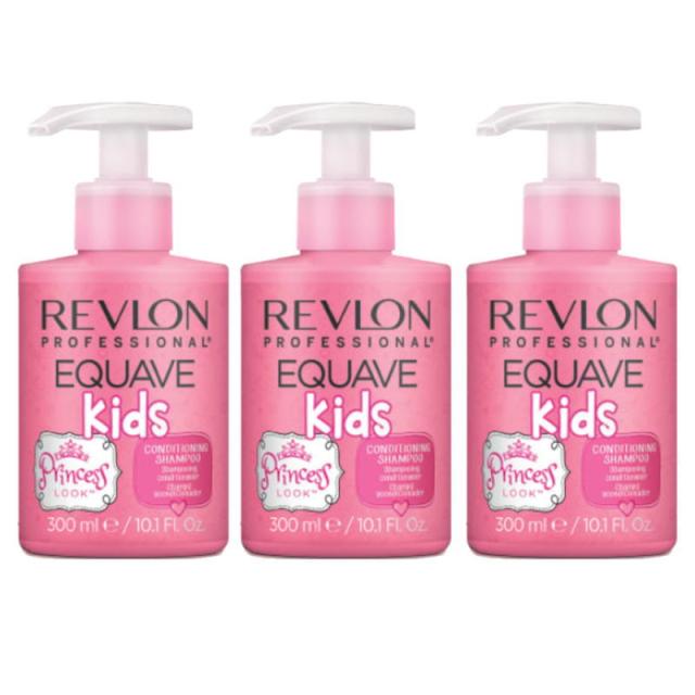 REVLON レブロン イクエイブ シャンプー キッズプリンセス 300ml【×3点セット】