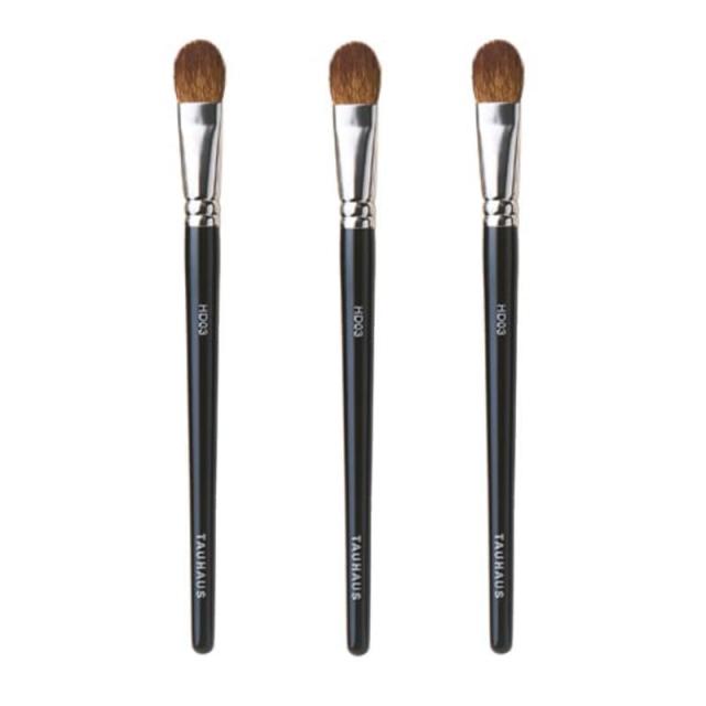 TAUHAUS タウハウス  ROOTS(ルーツ) 熊野筆 HD03 アイシャドウブラシ(L)（3点セット）