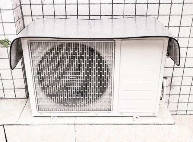 エアコン室外機カバー 日よけカバー 遮熱シート 直射日光からガード 汎用タイプ 温度上昇を抑える 節電 省エネ 日よけ対策に OUC10050