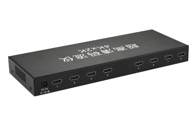 HDMIプレイヤー&HDMI分配器 一体化 内蔵メモリ 11GB 同時8個のモニターに出力 マウス対応 動画ループ再生 HDMP800