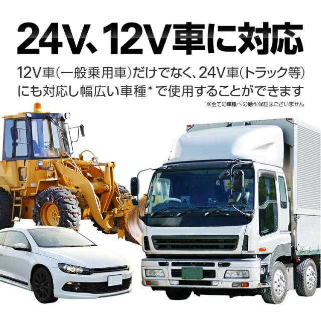 9インチモニター+バックカメラ+20mケーブル 3点セット 4pinタイプ 電源1箇所に纏める 24V/12V対応 OMT90NEWSETPRO_6