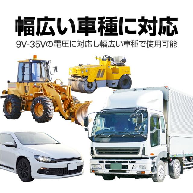 360°車載録画フルセット 前後左右録画 分割表示対応 駐車記録機能 12V/24V対応 簡単取付 ループ録画 ST316S7_8
