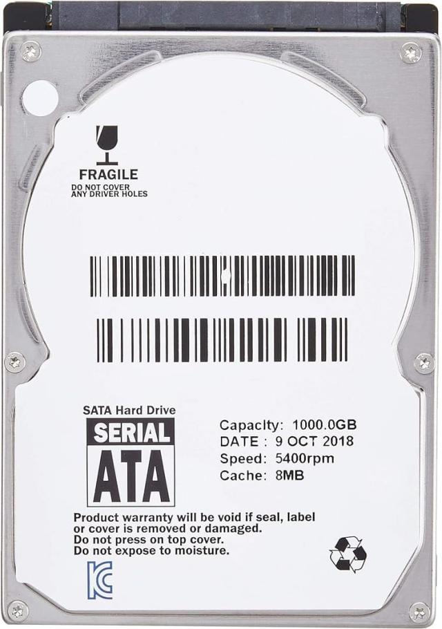 1TB 2.5インチ S-ATA HDD 5400rpm 1TB 8MB SATA ノートパソコン用ハードディスク ポータブルHDD CSY711 CSY712 CSY714用 STHDD25