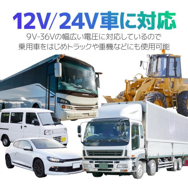 無線バックカメラセット 無線で配線要らず DC12V/24V車対応 IP67防水仕様 ガイドラインあり 7インチオンダッシュモニター OMT76SET_2