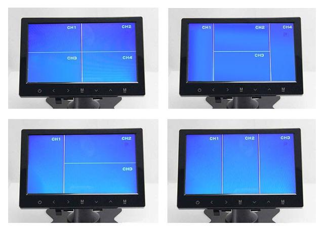 7in液晶管する 写真器・有線テレビ仕かける買いもとめる可 12V/24V兼用 重機 貨物自動車 画面取り分ける役立つことで4画面、2画面、全画面の取り分ける書きあらわす MN70
