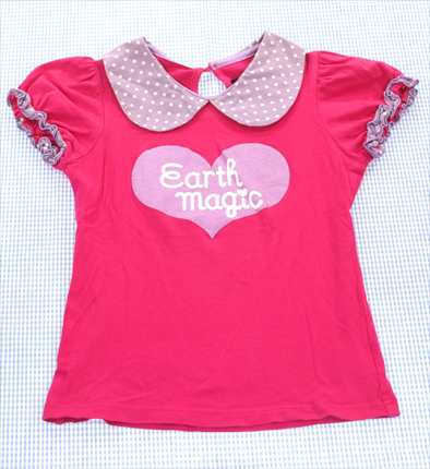 アースマジック Earthmagic Tシャツ 半袖 130cm ピンク系 キッズ 女の子 女子 トップス 中古 子供服 通販 買い取り の通販はau Pay マーケット リサイクル子供服ねこのて