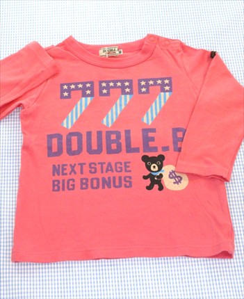 ミキハウスダブルビー Mikihouse Double B 長袖ｔシャツ ロンｔ 90cm ピンク系 キッズ トップス 女の子 子供服 通販 買い取りの通販はau Pay マーケット リサイクル子供服ねこのて