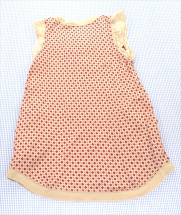 ワッフリッシュ ワッフル Wafflish Waffle ワンピース 100cm 赤 ベージュ系 オールインワン 女の子 キッズ 子供服 通販 買い取りの通販はau Pay マーケット リサイクル子供服ねこのて