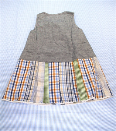 チップトリップ Chip Trip ワンピース ノースリーブ 130cm グレー系 チェック オールインワン 女の子 キッズ 子供服 通販 買い取り の通販はau Pay マーケット リサイクル子供服ねこのて