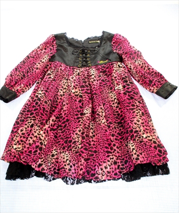 バナナチップス Banana Chips ワンピース 7分袖 140cm 黒 ピンク系 キッズ オールインワン 女の子 子供服 通販 買い取り の通販はau Pay マーケット リサイクル子供服ねこのて