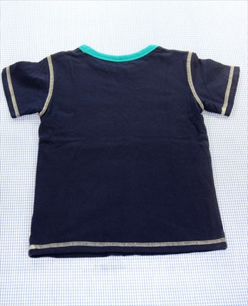 ハッシュアッシュ Hushush Tシャツ 半袖 リバーシブル 1cm 紺 緑 黄色系 ボーダー 男の子 トップス キッズ 子供服 通販 買い取りの通販はau Pay マーケット リサイクル子供服ねこのて