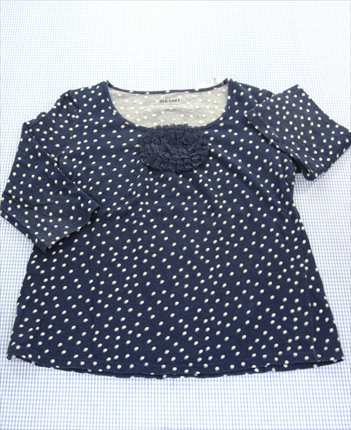 オールドネイビー OLD NAVY 半袖Tシャツ 5分袖 140cm トップス 女の子