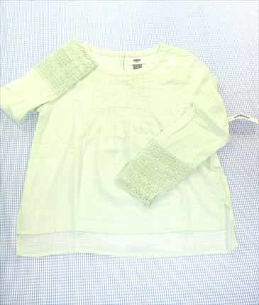 オールドネイビー Old Navy ブラウス 長袖 140cm 緑系 新品 レース 女の子 トップス ジュニア キッズ 子供服 通販 買い取りの通販はau Pay マーケット リサイクル子供服ねこのて
