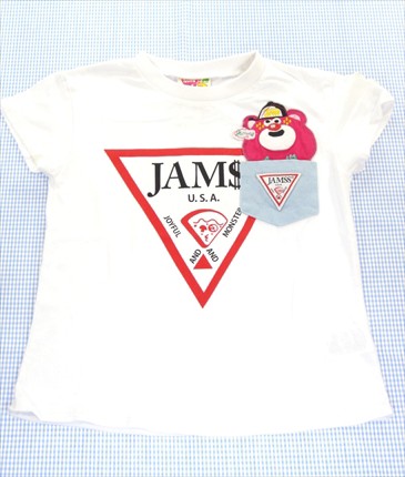 ジャム Jam 半袖Tシャツ 120cm トップス 男の子 女の子 キッズ 子供服 中古｜au PAY マーケット