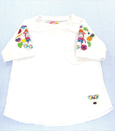 ジャム Jam Tシャツ 半袖 1cm 白系 キャラクター クマ 刺しゅう 男の子 女の子 トップス キッズ 子供服 通販 買い取りの通販はau Pay マーケット リサイクル子供服ねこのて