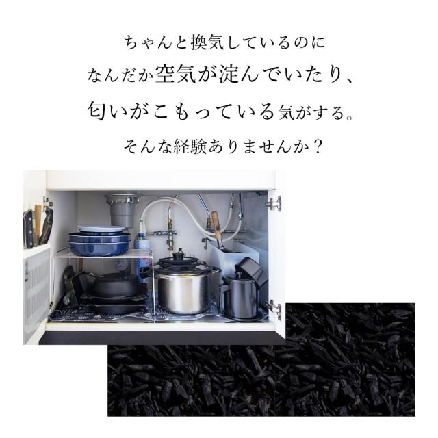 乾燥材 除湿剤 出雲カーボン 炭八 スマート小袋 10袋セット_3