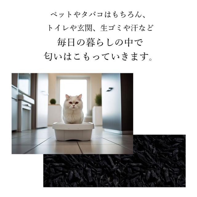 乾燥材 除湿剤 出雲カーボン 炭八 スマート小袋 10袋セット_5