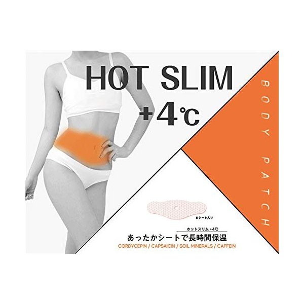 HOT SLIM ホットスリム ＋4℃ 韓国コスメ ダイエット シール 温熱シート