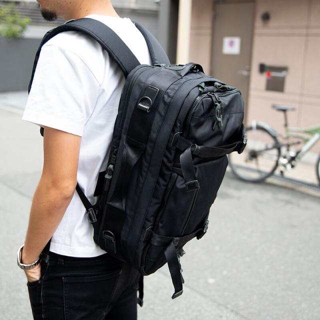 バックパック リュック ショルダーバッグ ハンドバッグ カバン 大容量 AS2OV アッソブ CORDURA DOBBY 305D 3WAY BACK PACK メンズ レディース_7
