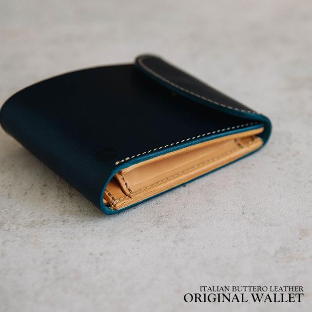 新品未使用　ブッテーロ　折財布　Nakota　ナコタ nakota ナコタ 三つ折り ブッテーロレザーウォレット 財布