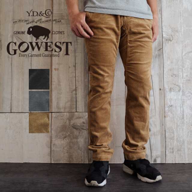 GOWEST ゴーウェスト CLIMBING TROUSERS 8W Stretch Corduroy コーデュロイ クライミングパンツ ストレッチ  メンズ レディースの通販はau PAY マーケット - nakota au PAY マーケット店