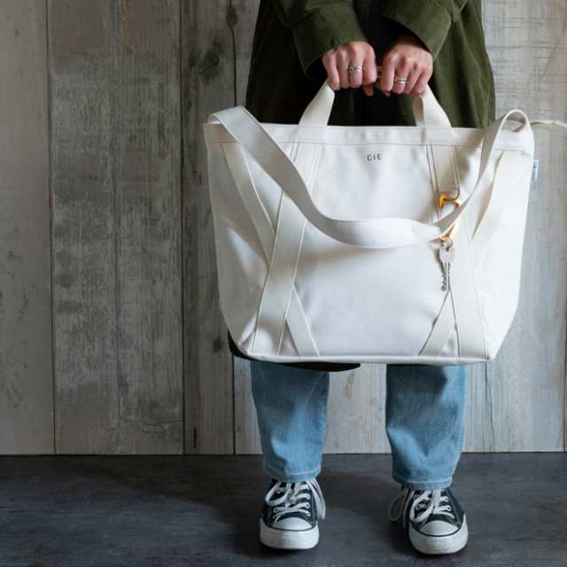 CIE シー DUCK CANVAS TOTE ダックキャンバストートバッグ ショルダー