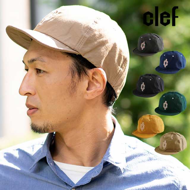 clef クレ 60/40 B.CAP ソフトバイザーキャップ 帽子 キャップ ベース