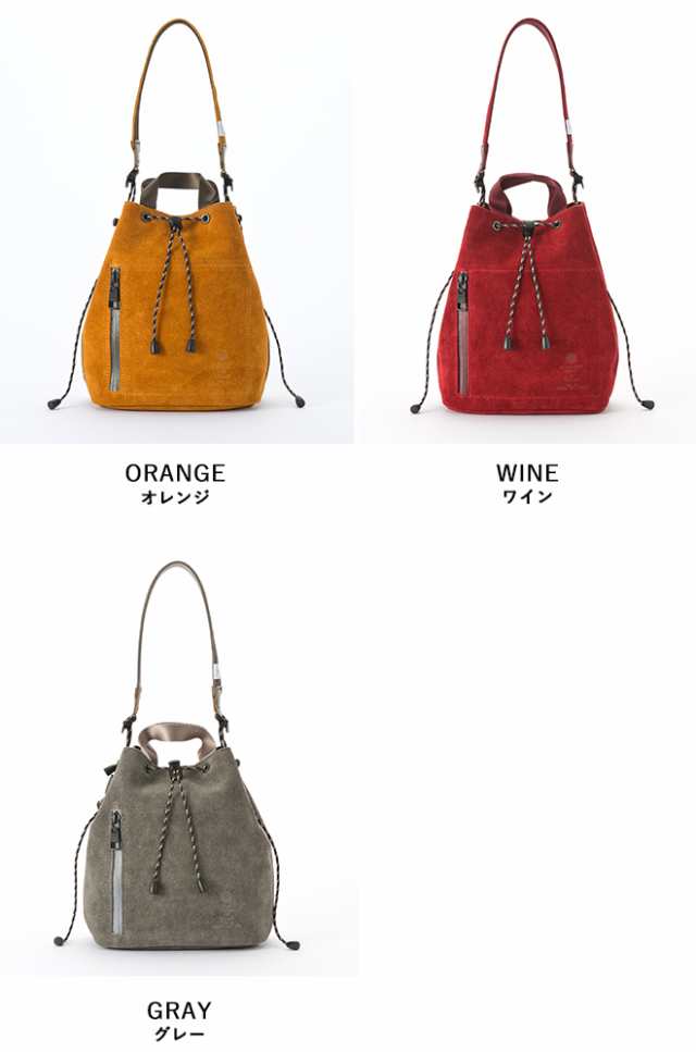 AS2OV アッソブ WATER PROOF SUEDE DRAWSTRING BAG 巾着バッグ