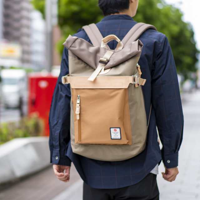 AS2OV (アッソブ) HI DENSITY CORDURA NYLON BACK PACK バックパック リュック デイパック ロールトップ  バッグ メンズ レディース｜au PAY マーケット