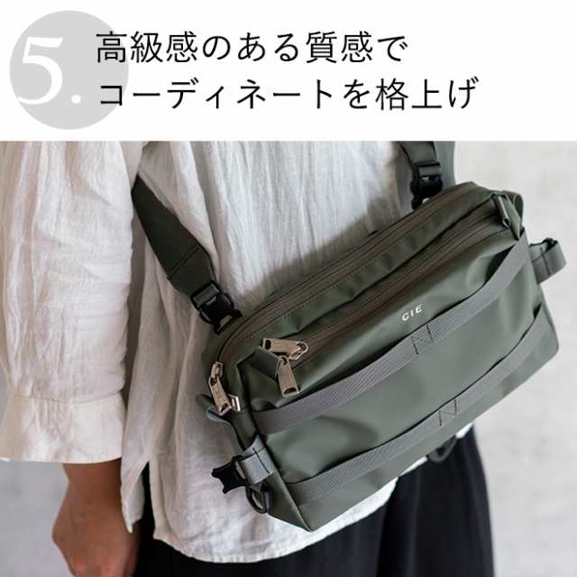 CIE シー GRID3 2WAY SLING BAG スリングバッグ ショルダーバッグ