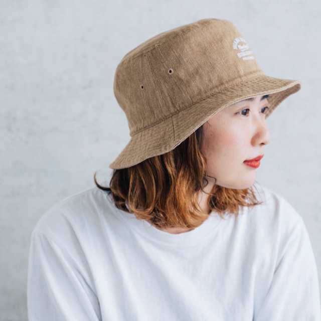 Well Tailored ウェルテイラード WASHED CANVAS BUCKET HAT ウォッシュ