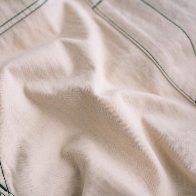 UNIVERSAL OVERALL ユニバーサルオーバーオール COTTON HERRINGBONE OVERALL コットンヘリンボーンオーバーオール レディース ウェア 大きいサイズ フリーサイズ カジュアル_7