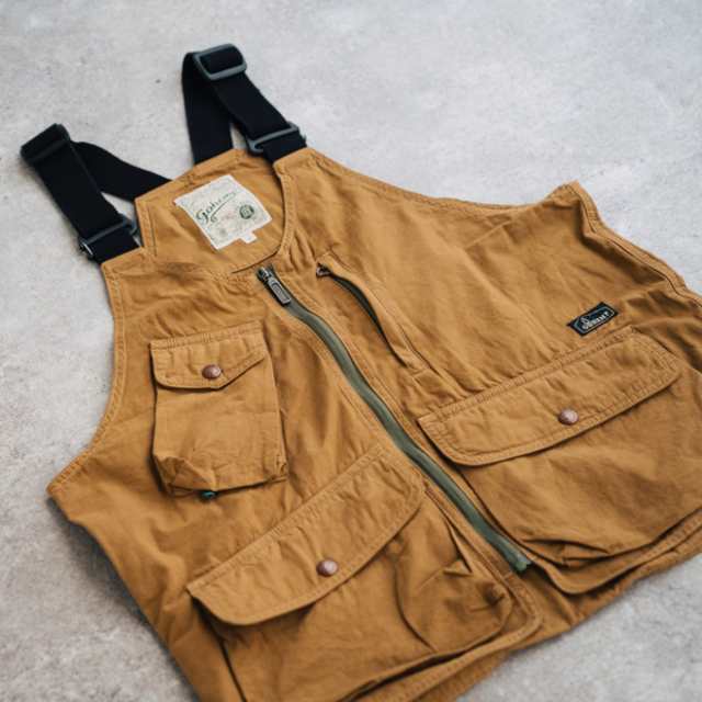 GOHEMP ゴーヘンプ HEMP UTILITY VEST フィッシングベスト 釣りベスト