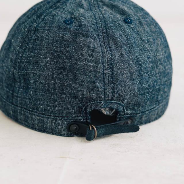 HIGHER ハイヤー CHAMBRAY WORK CAP シャンブレー ワークキャップ