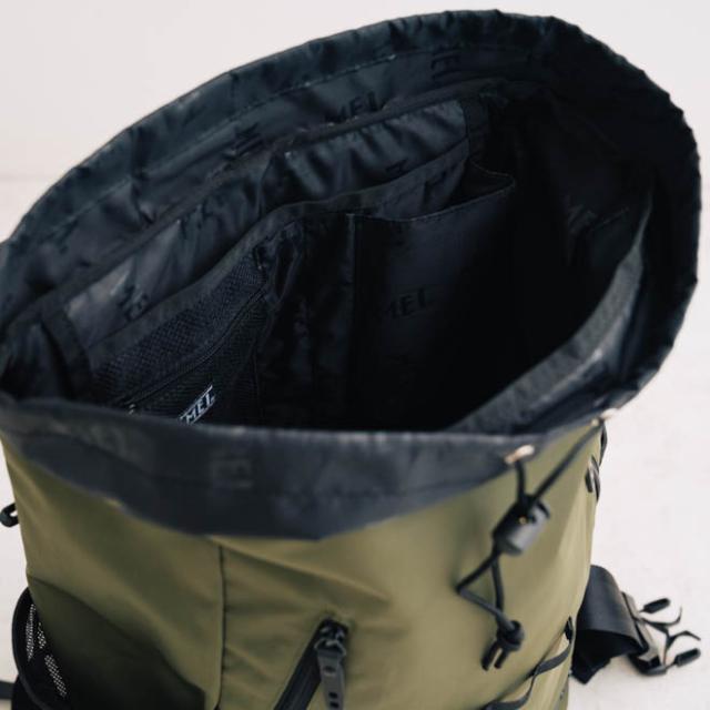 MEI エムイーアイ メイ Scrambler W belt top rid pack スクランブラー バックパック リュック ナイロン メンズ レディース バッグ かばん 軽い おしゃれ アウトドア サスティナブル_11